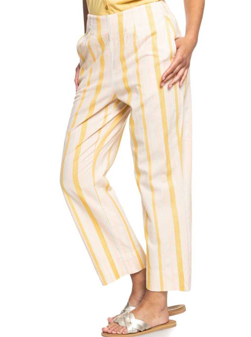 Pantalon Roxy Changing Everything Droit Femme Stripes | 875312DOZ