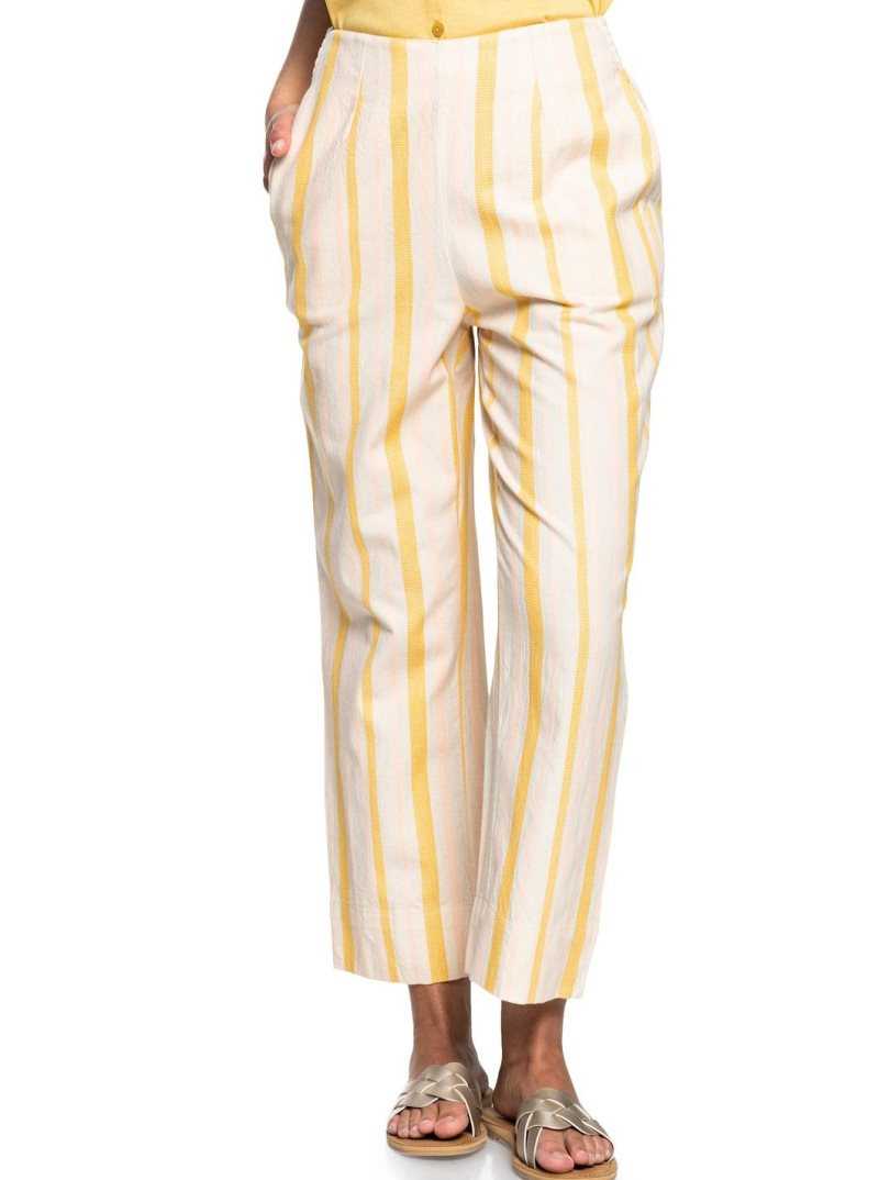 Pantalon Roxy Changing Everything Droit Femme Stripes | 875312DOZ