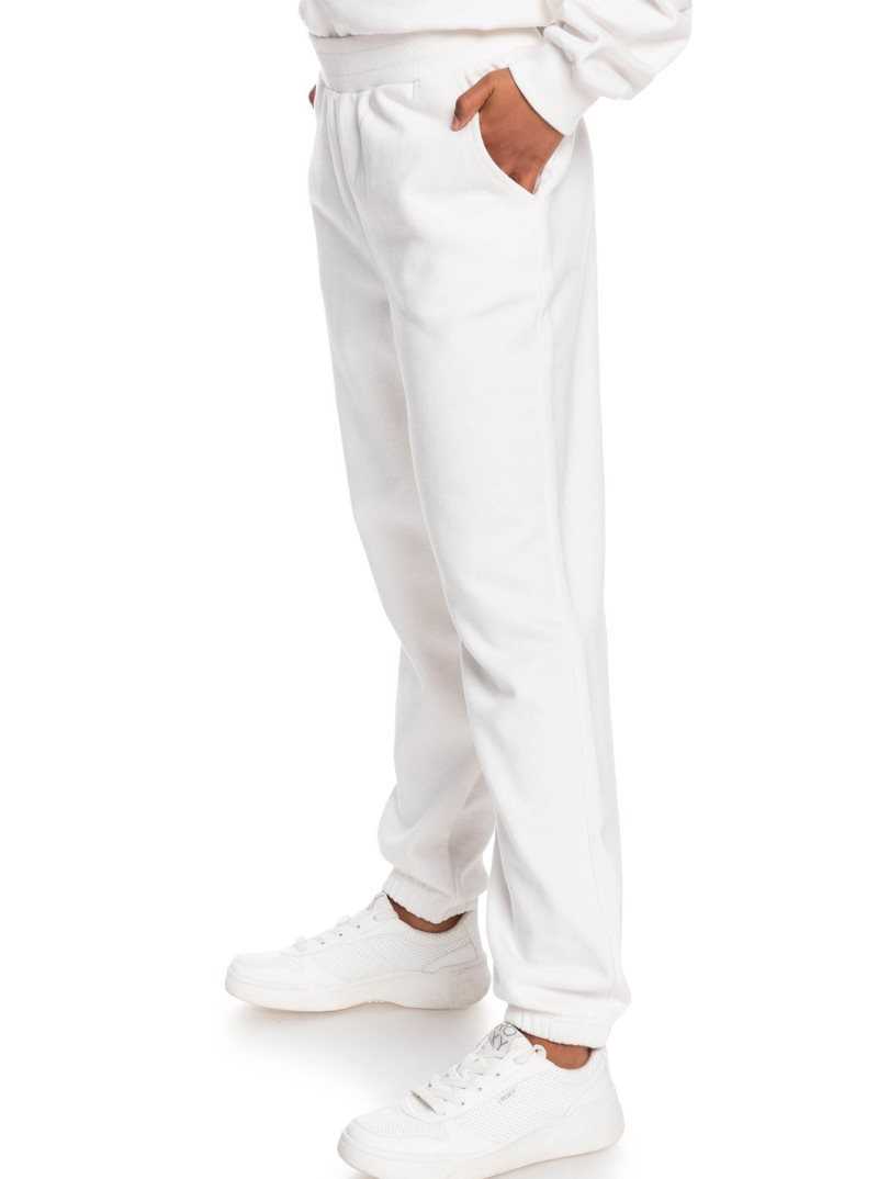 Pantalon Roxy Feeling Salty Sweatpants Femme Blanche | 328765GUY