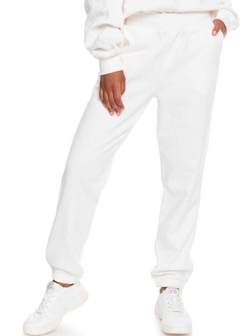 Pantalon Roxy Feeling Salty Sweatpants Femme Blanche | 328765GUY