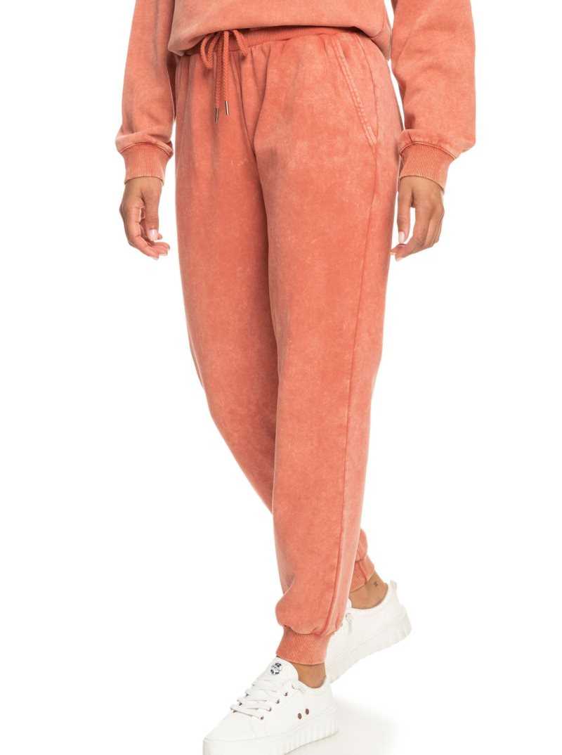 Pantalon Roxy From Home Jogger Femme Rouge | 816520FYV