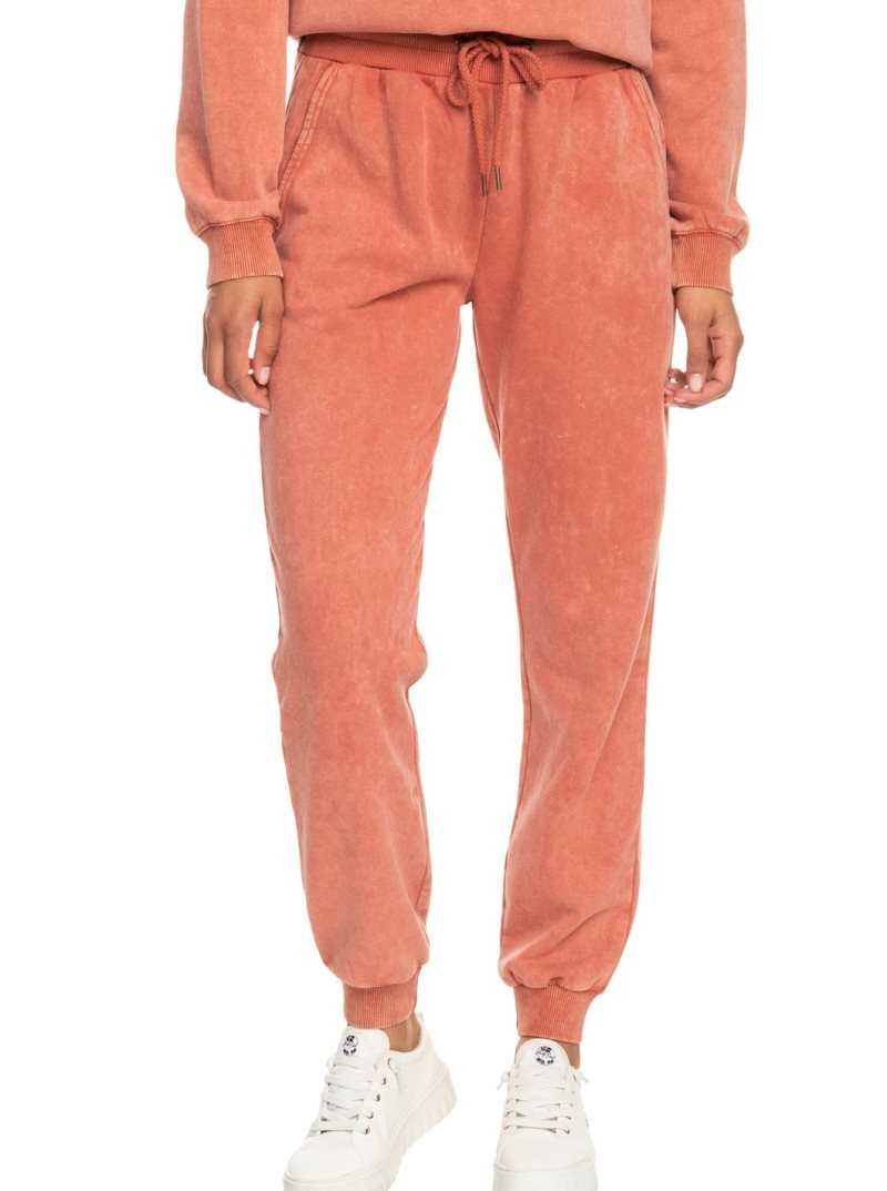 Pantalon Roxy From Home Jogger Femme Rouge | 816520FYV