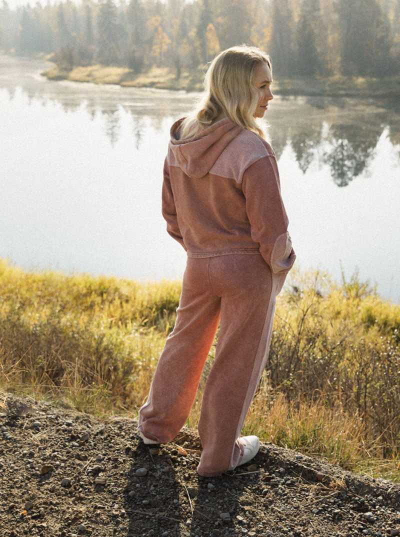 Pantalon Roxy Game Changer High-Waisted Sweatpants Femme | 570342HBQ