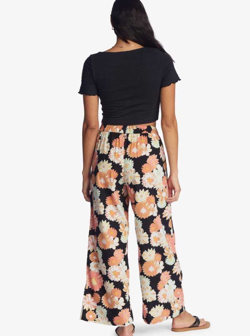 Pantalon Roxy Midnight Avenue Femme Grise Foncé | 316470KNH