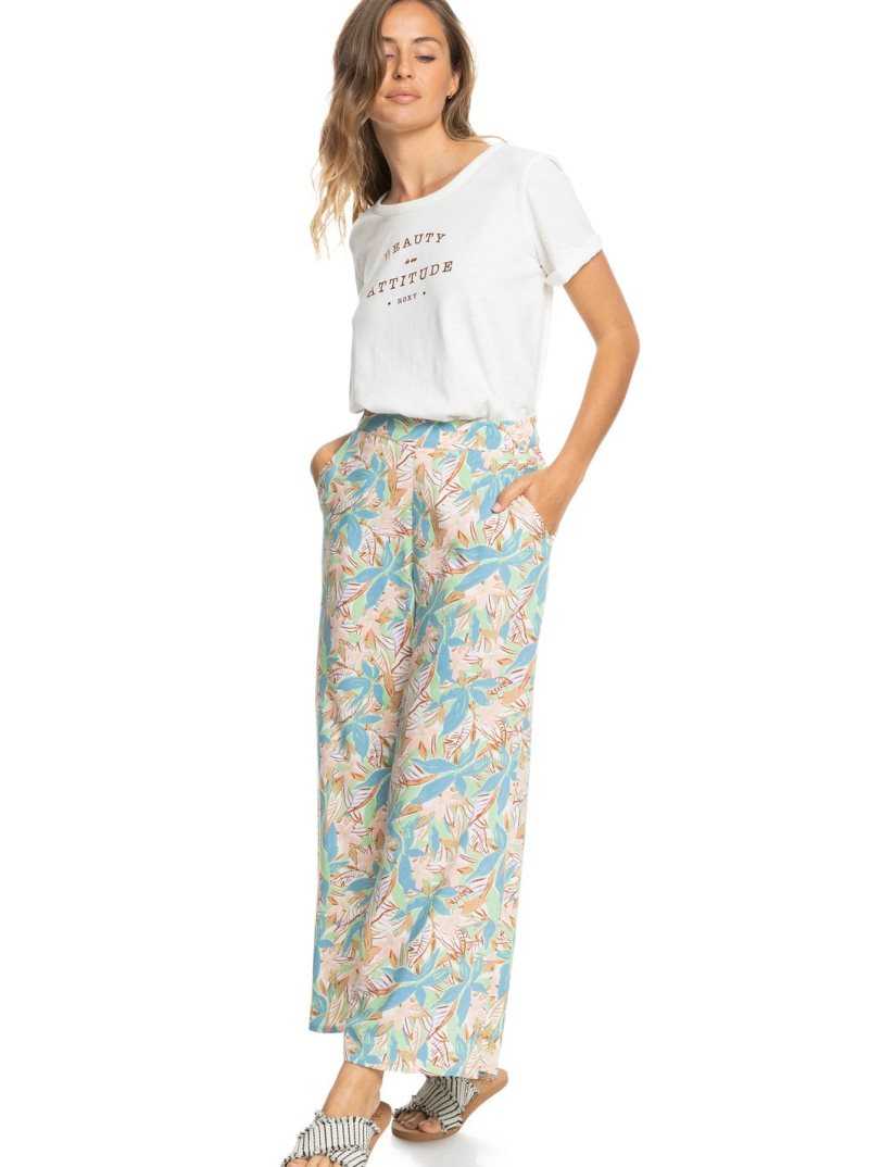 Pantalon Roxy Midnight Avenue Larges-Leg Femme | 164203JCG