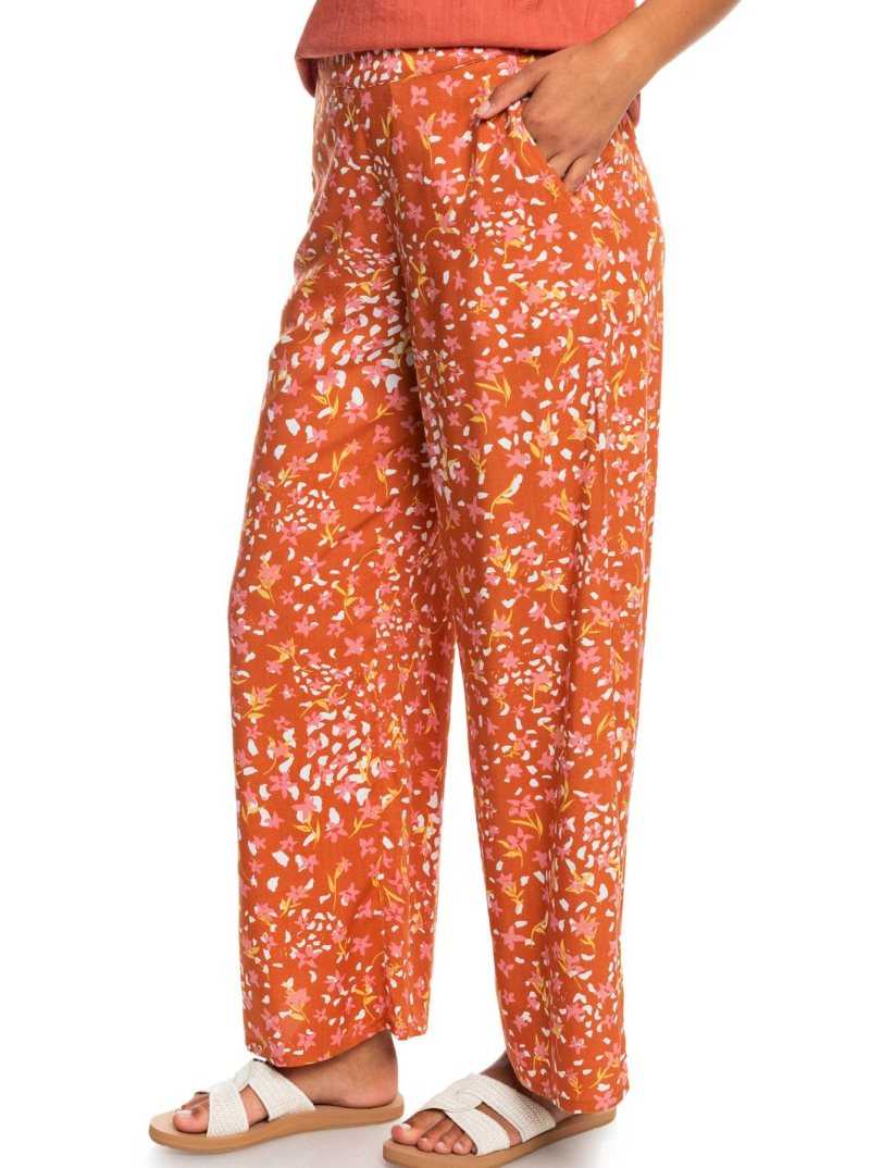 Pantalon Roxy Midnight Avenue Larges-Leg Femme | 573169RVZ