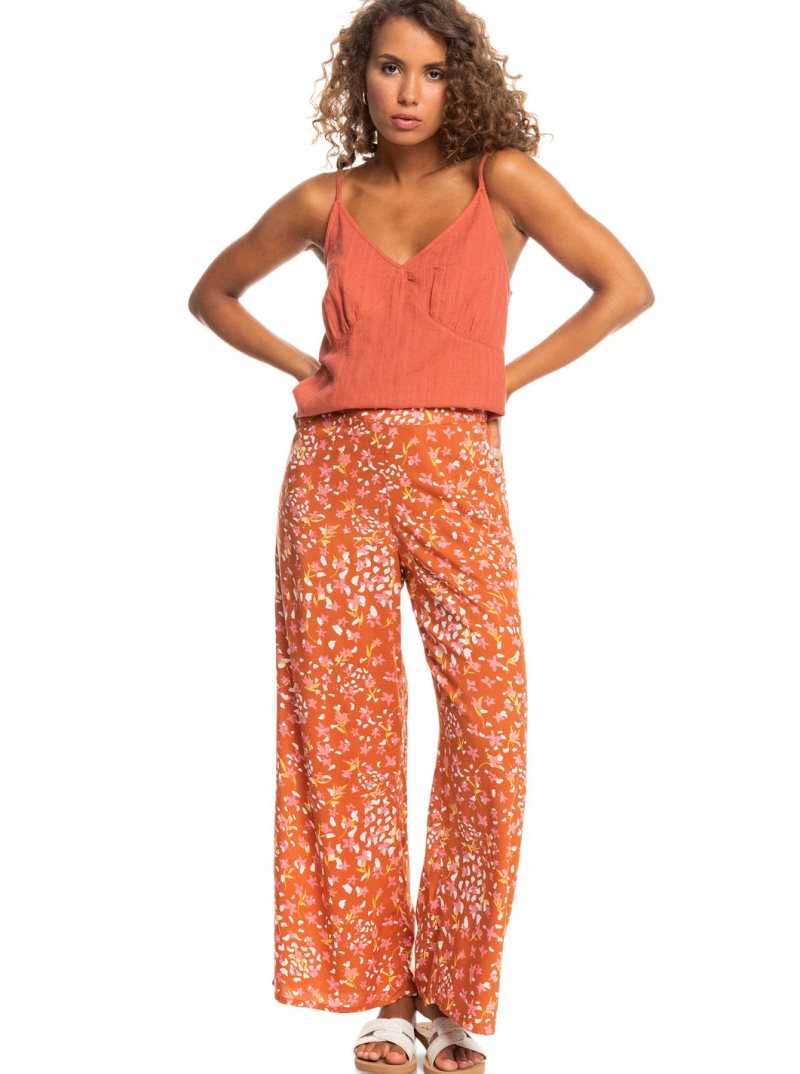 Pantalon Roxy Midnight Avenue Larges-Leg Femme | 573169RVZ