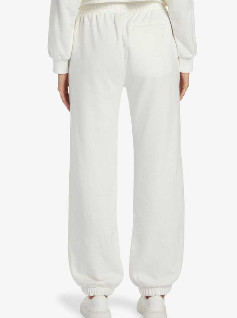 Pantalon Roxy Move On Up Baggy Piste Femme Blanche | 308741GDP