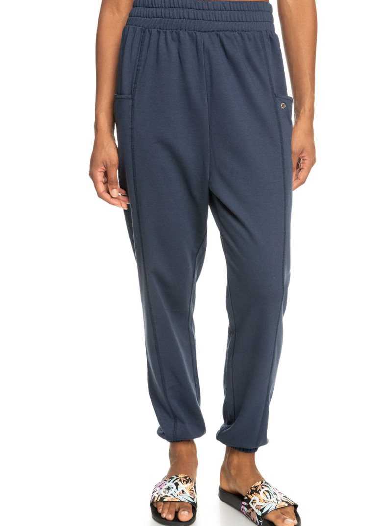 Pantalon Roxy Next Set Drop Crotch Joggers Femme Indigo | 348910CNT