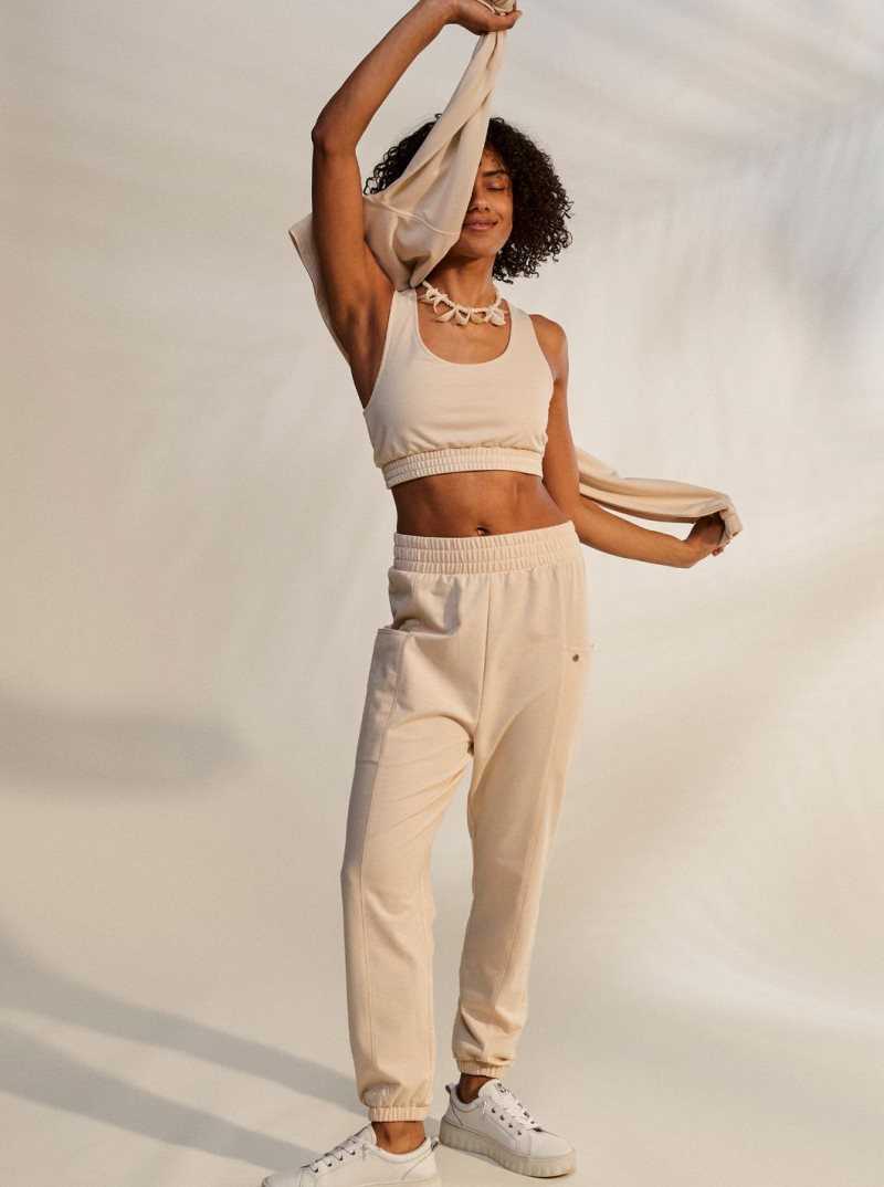 Pantalon Roxy Next Set Drop Crotch Joggers Femme | 850924KZS