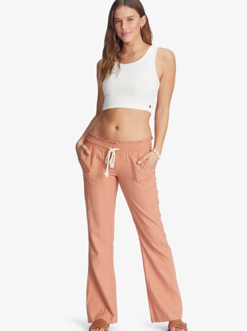 Pantalon Roxy Oceanside Flared Femme | 297358ZKP