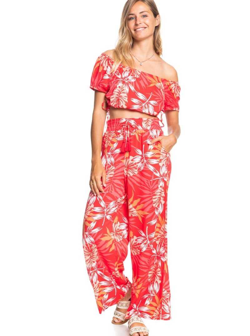 Pantalon Roxy Slow Rhythm Elasticized Beach Femme | 738910XMU