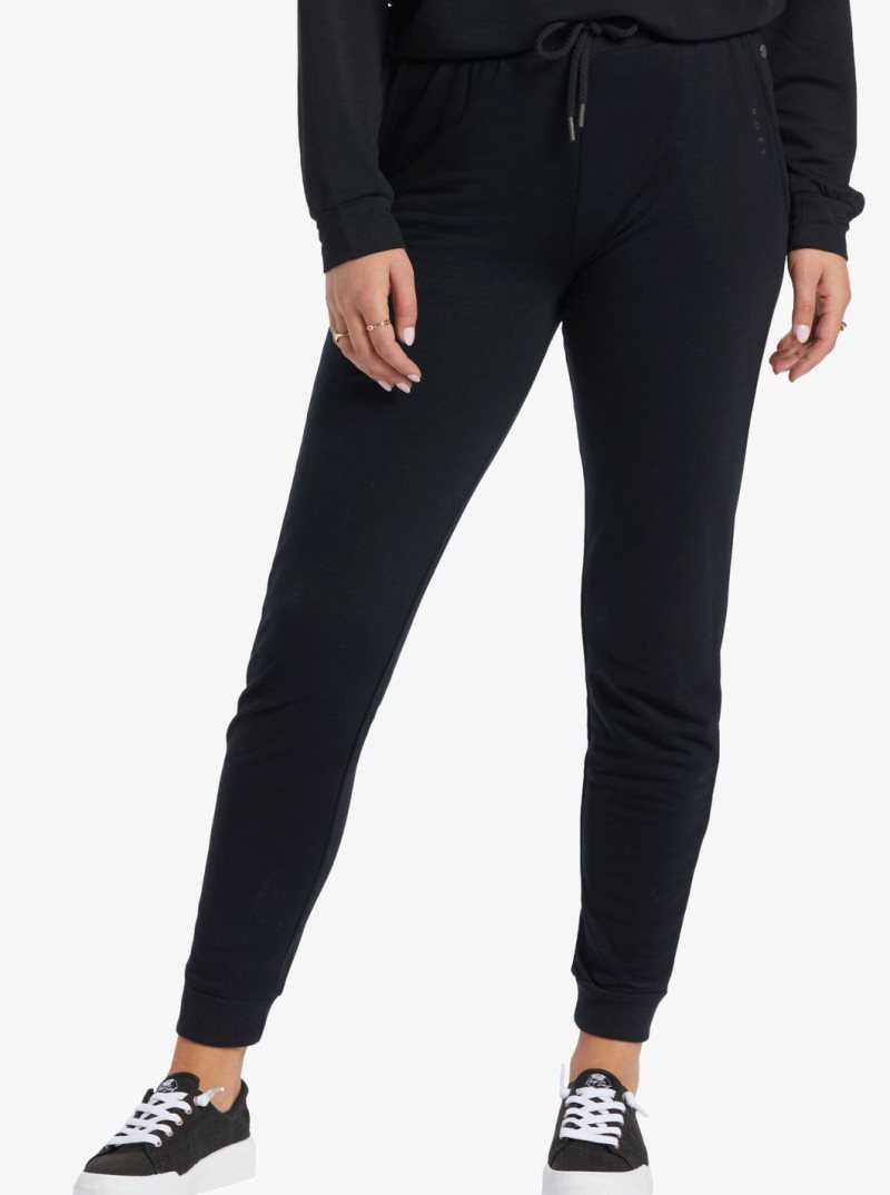 Pantalon Roxy Weekend Game Jogger Femme Grise Foncé | 739560MRE