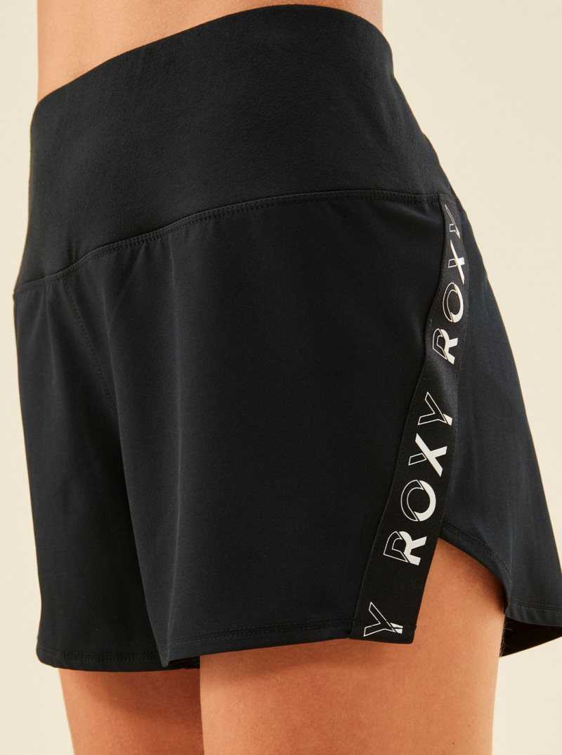 Pantalons Roxy Bold Moves Technical Shorts Femme Grise Foncé | 207563CNT