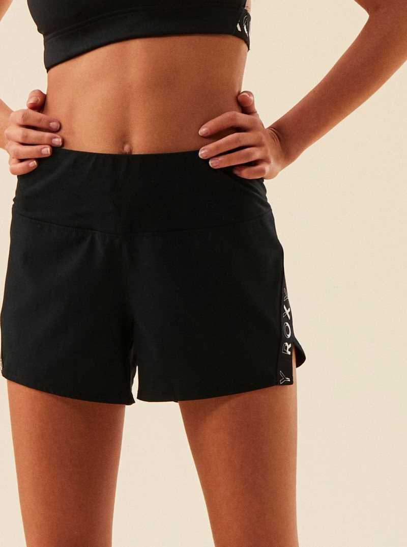 Pantalons Roxy Bold Moves Technical Shorts Femme Grise Foncé | 207563CNT
