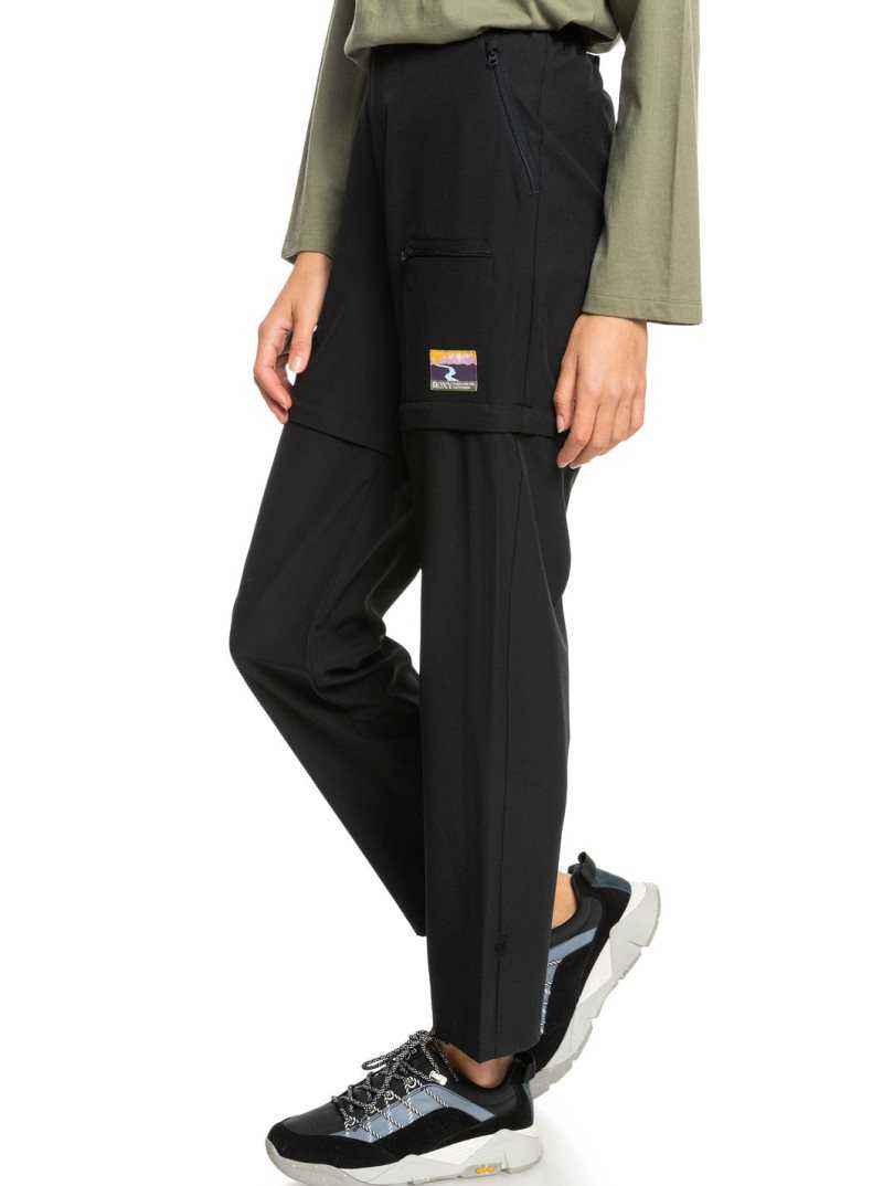Pantalons Roxy Castle In The Snow Technical Femme Noir | 940625BXO
