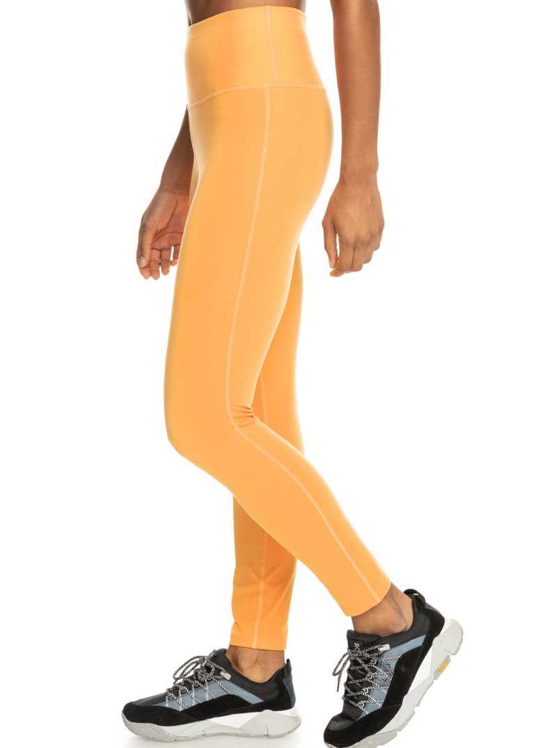 Pantalons Roxy Heart Into It Technical Leggings Femme Orange | 210789MEX