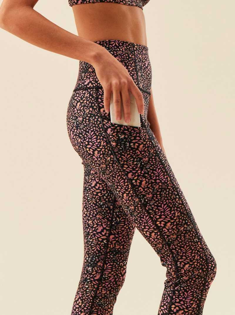 Pantalons Roxy Heart Into It Technical Leggings Femme | 607491QJN