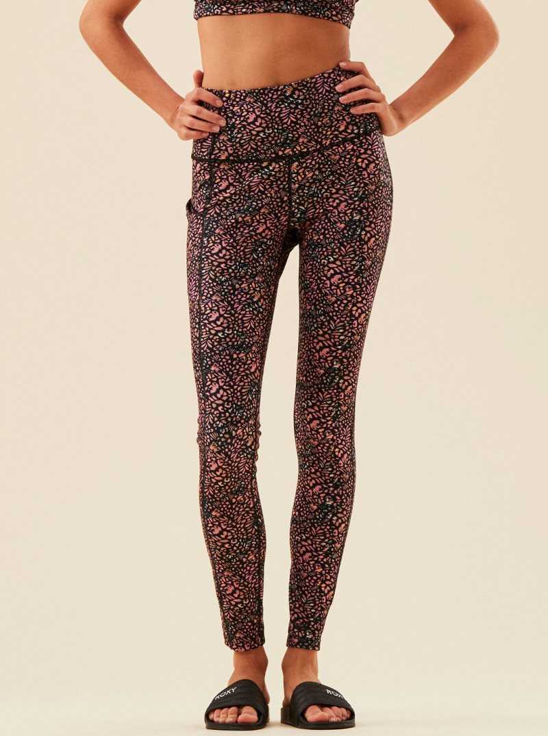 Pantalons Roxy Heart Into It Technical Leggings Femme | 607491QJN