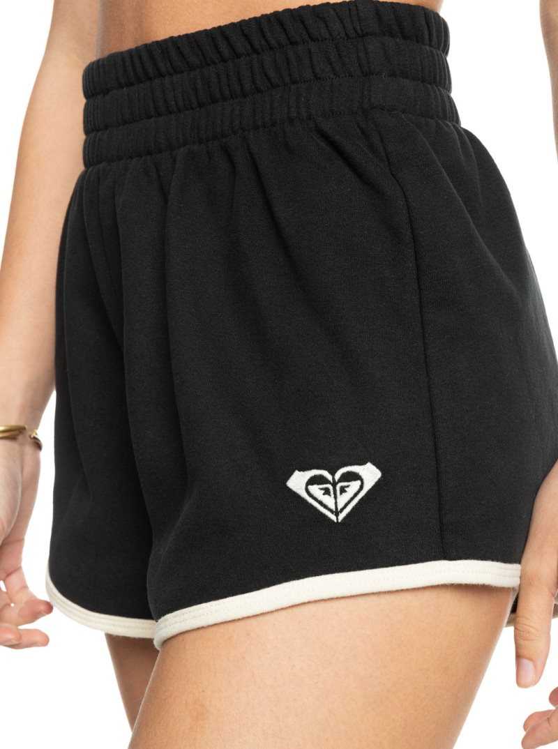 Pantalons Roxy Kelia Elastic-Taille Athlétiques Shorts Femme Grise Foncé | 839057KBC