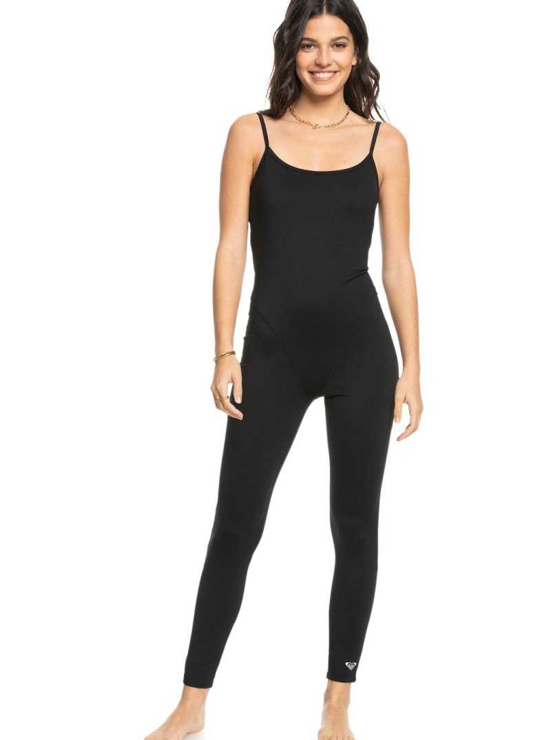 Pantalons Roxy Kelia Essential Full-Length Bodysuit Femme Grise Foncé | 974568EST