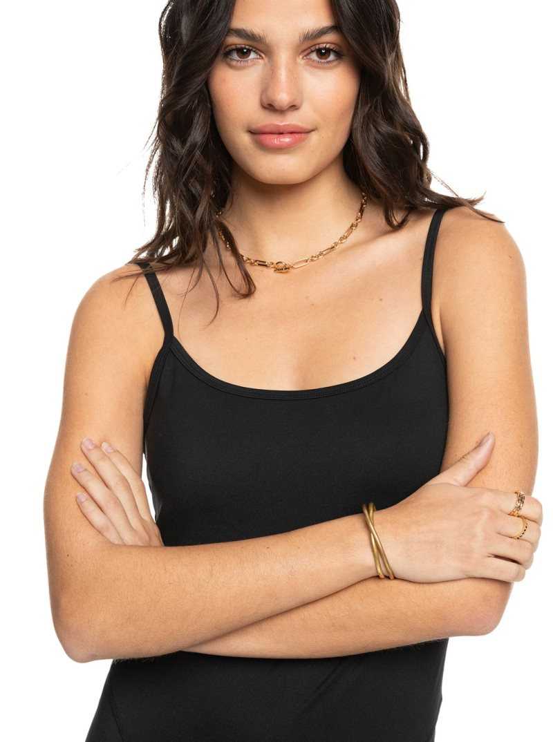 Pantalons Roxy Kelia Essential Full-Length Bodysuit Femme Grise Foncé | 974568EST