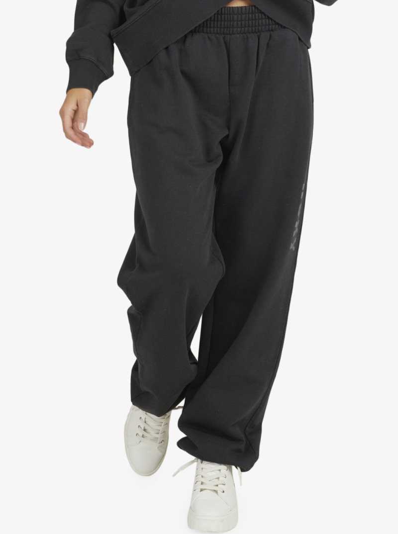 Pantalons Roxy Move On Up Baggy Sweatpants Femme Grise Foncé | 650927YKM