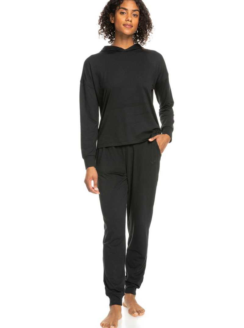 Pantalons Roxy Naturally Active Sports Joggers Femme Grise Foncé | 029536XOH