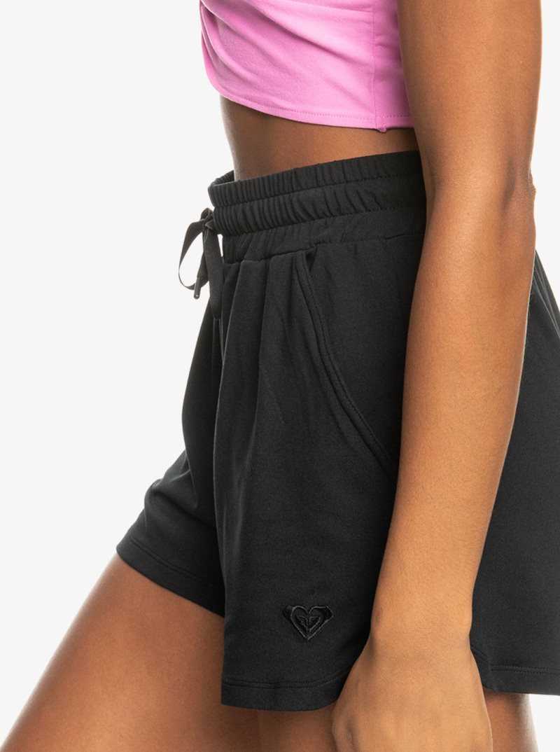 Pantalons Roxy Naturally Active Sports Shorts Femme Grise Foncé | 792148OKQ