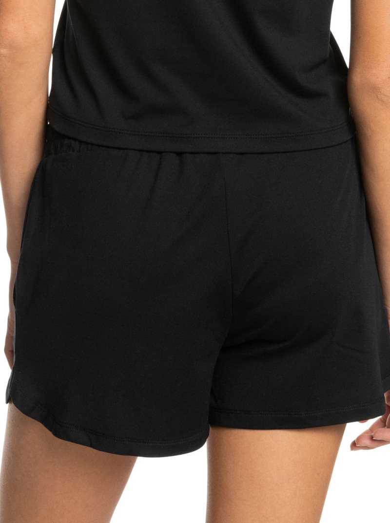 Pantalons Roxy Naturally Active Sports Shorts Femme Grise Foncé | 792148OKQ