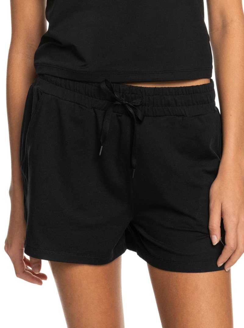 Pantalons Roxy Naturally Active Sports Shorts Femme Grise Foncé | 792148OKQ