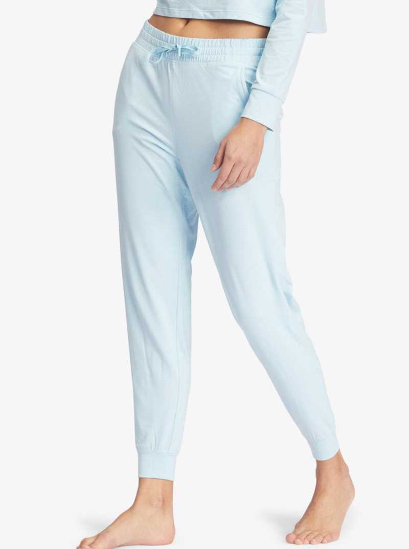 Pantalons Roxy Sun Might Shine Workout Femme Bleu | 825910JFX