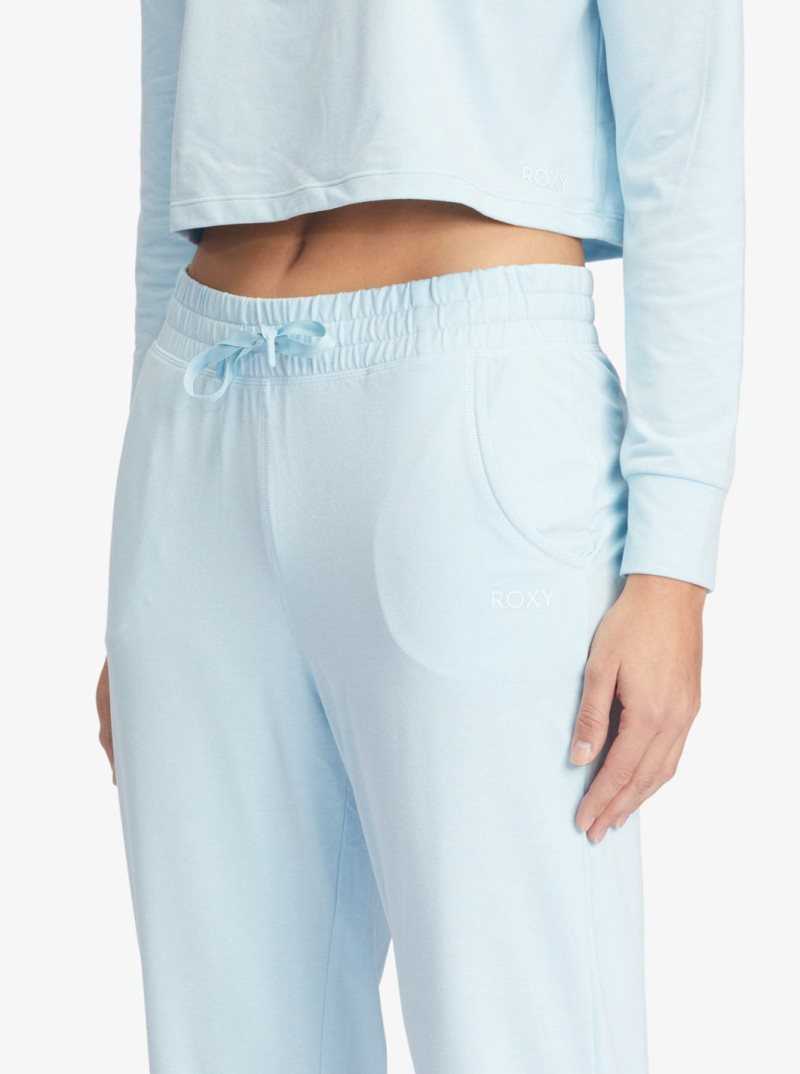 Pantalons Roxy Sun Might Shine Workout Femme Bleu | 825910JFX