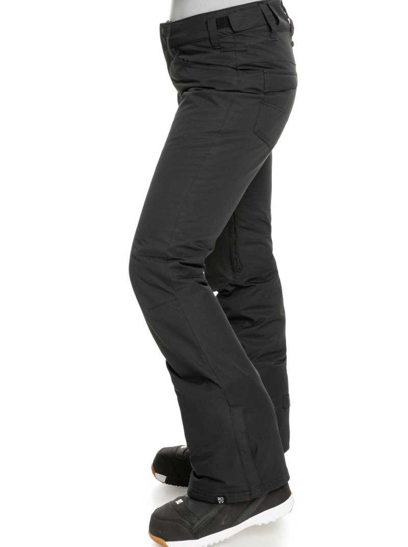 Pantalons Snowboard Roxy Backyard Insulated Femme Noir | 126930KNU