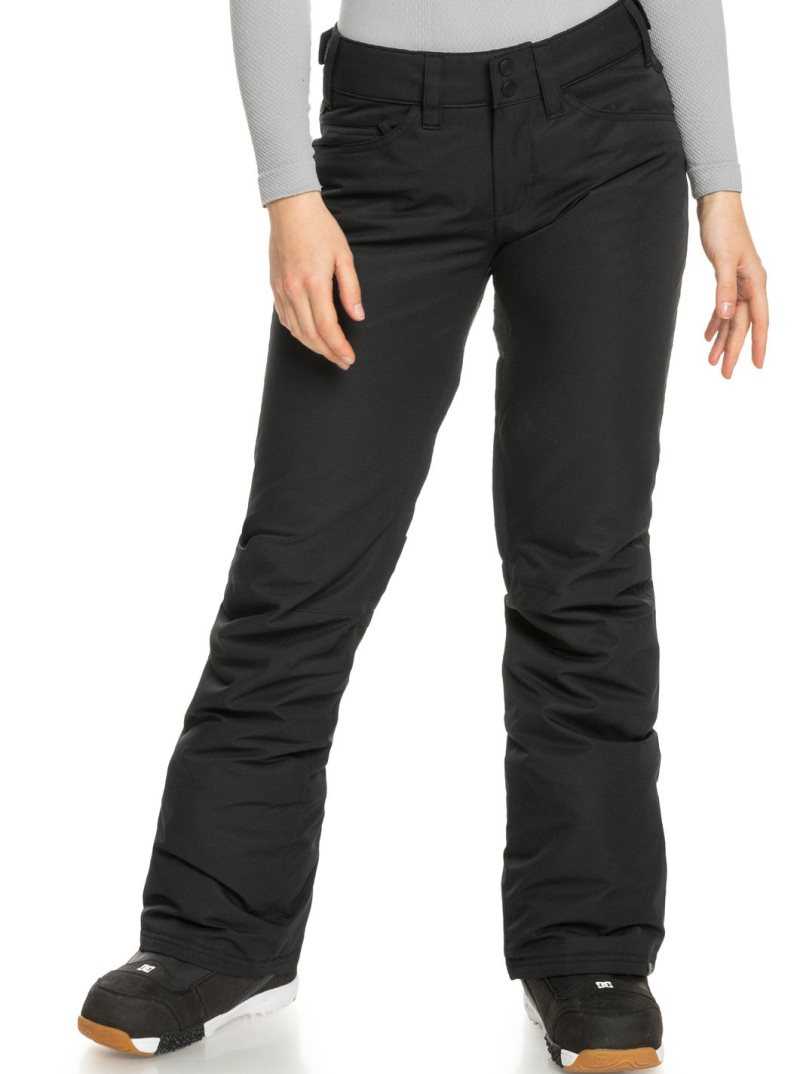 Pantalons Snowboard Roxy Backyard Insulated Femme Noir | 126930KNU
