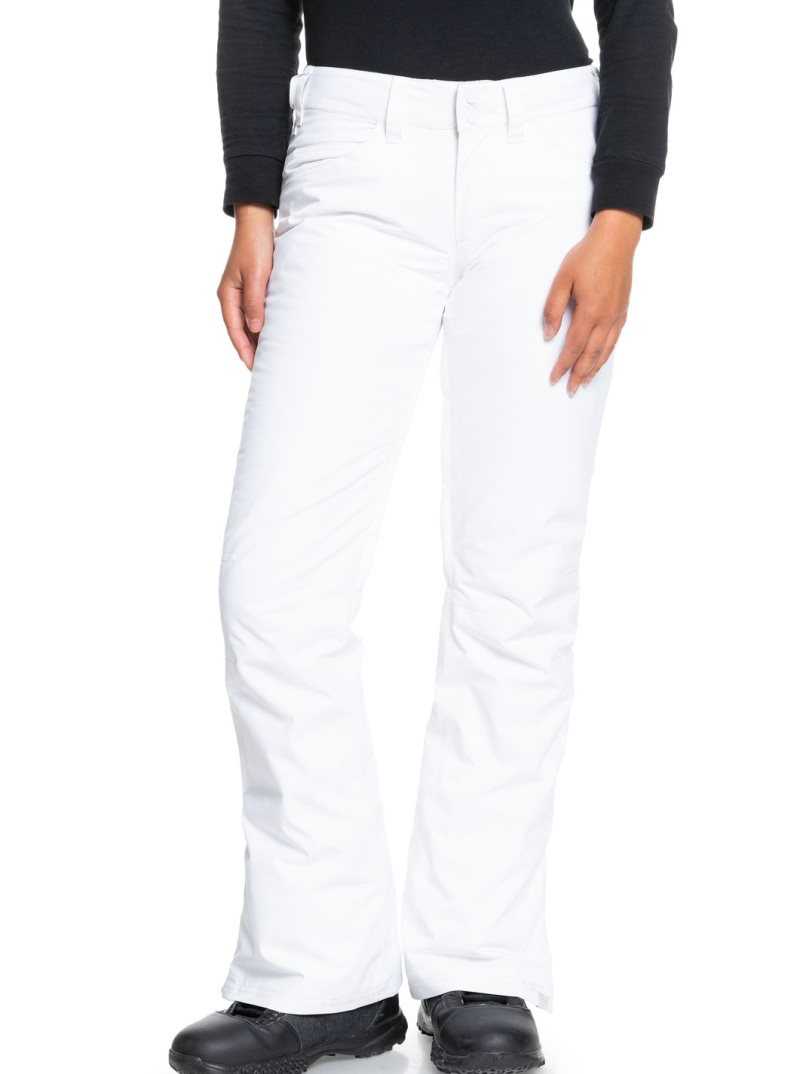 Pantalons Snowboard Roxy Backyard Snow Pant Femme Blanche | 936185MEX