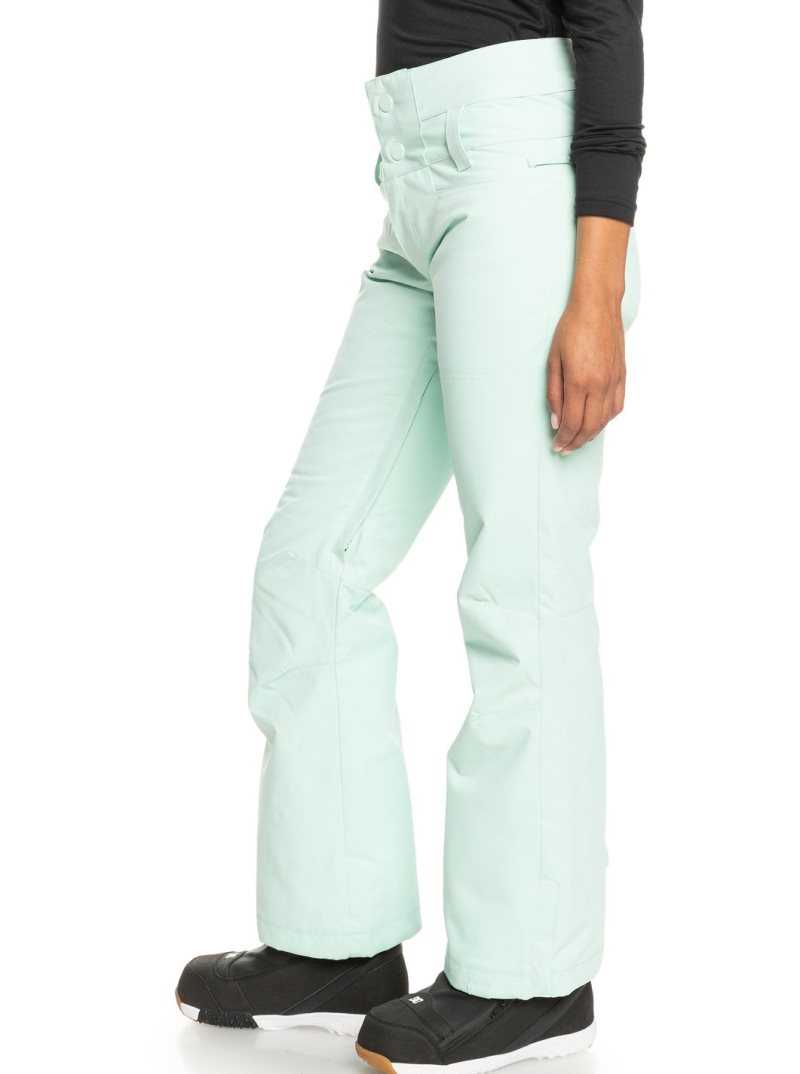 Pantalons Snowboard Roxy Diversion Insulated Femme Turquoise Clair | 390145UYQ