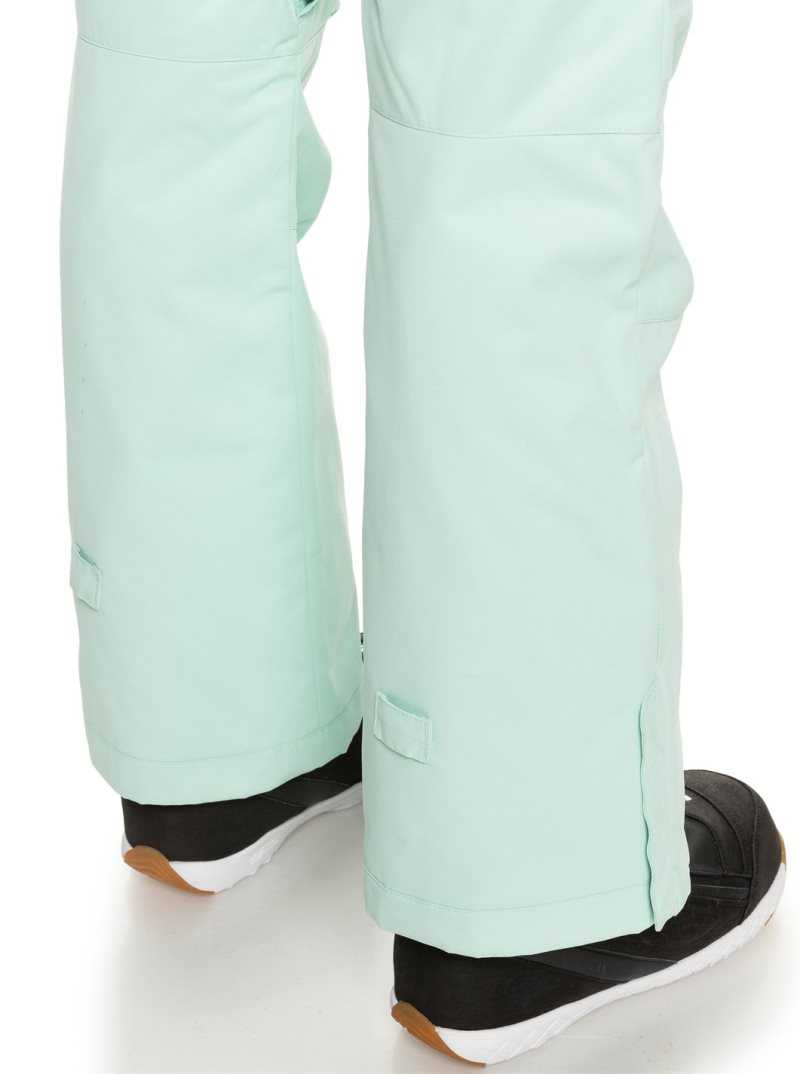 Pantalons Snowboard Roxy Diversion Insulated Femme Turquoise Clair | 390145UYQ