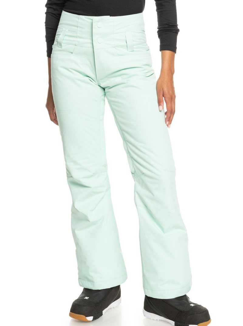 Pantalons Snowboard Roxy Diversion Insulated Femme Turquoise Clair | 390145UYQ
