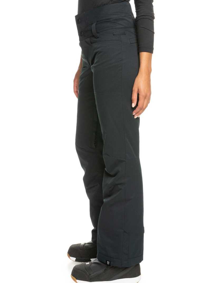 Pantalons Snowboard Roxy Diversion Insulated Femme Noir | 521074STG