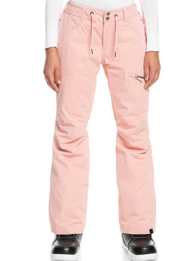 Pantalons Snowboard Roxy Nadia Corta Insulated Femme Rose | 106543XLU