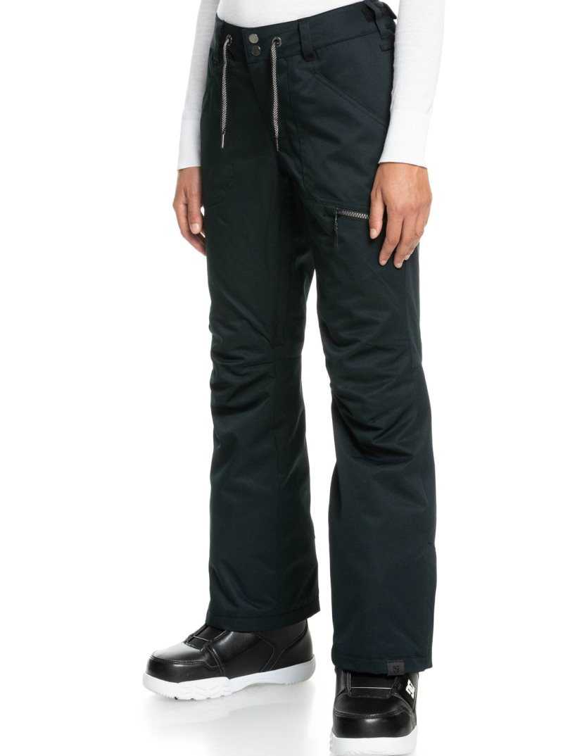 Pantalons Snowboard Roxy Nadia Corta Insulated Femme Noir | 176934UJX
