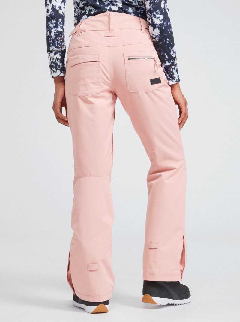 Pantalons Snowboard Roxy Nadia Insulated Femme Rose | 349261ISB
