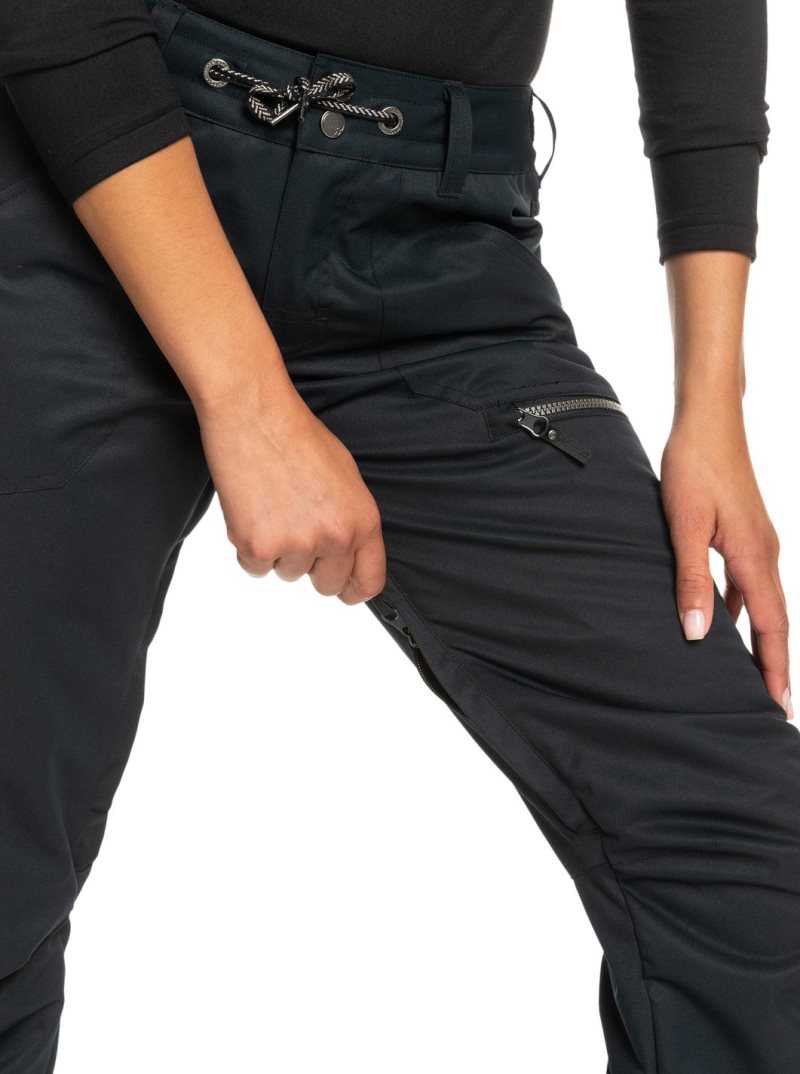 Pantalons Snowboard Roxy Nadia Insulated Femme Noir | 854209CWZ