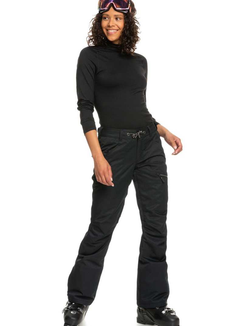 Pantalons Snowboard Roxy Nadia Insulated Femme Noir | 854209CWZ