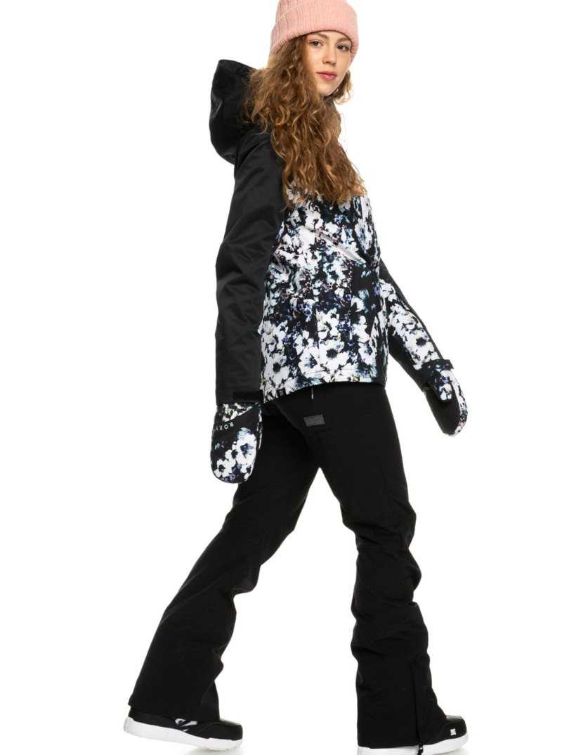 Pantalons Snowboard Roxy Rising High Shell Femme Noir | 294163IZW