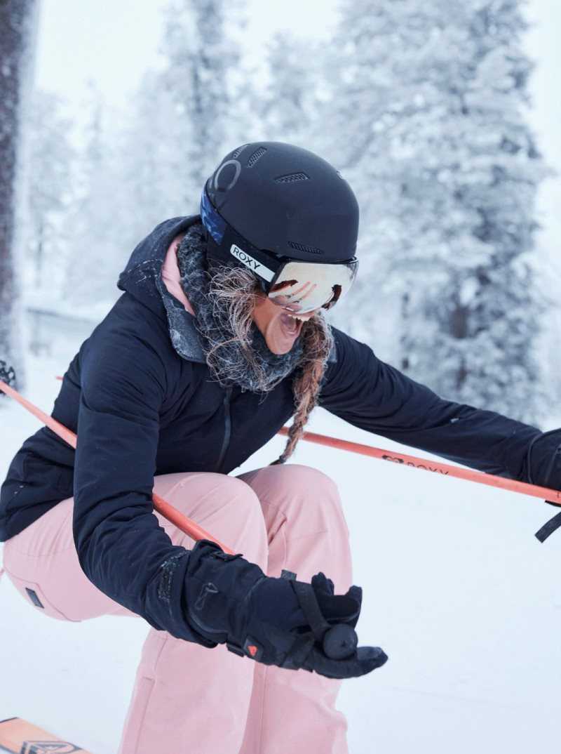Pantalons Snowboard Roxy Summit Femme Rose | 704932ELO