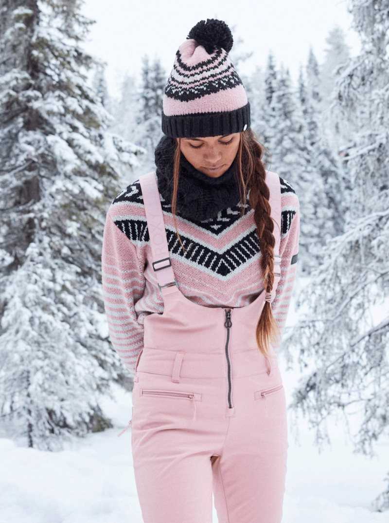 Pantalons Snowboard Roxy Summit Femme Rose | 704932ELO