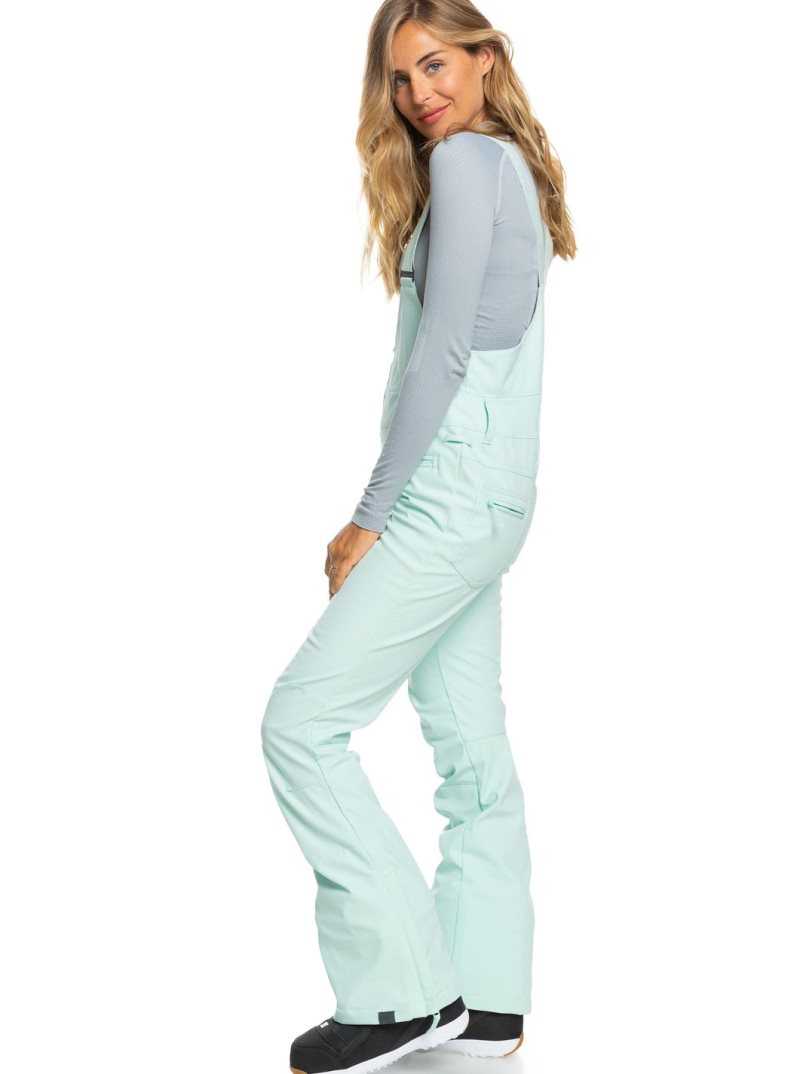 Pantalons Snowboard Roxy Summit Femme Turquoise Clair | 471328OYB