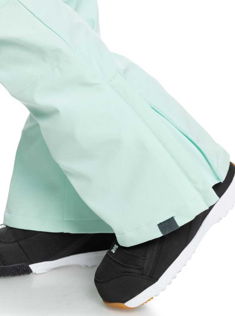 Pantalons Snowboard Roxy Summit Femme Turquoise Clair | 471328OYB